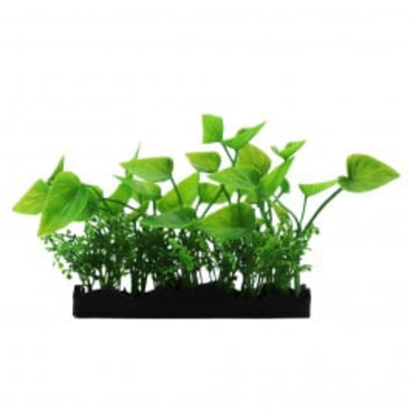 Swell Green Banyan Leaves Artificial Plant Tray