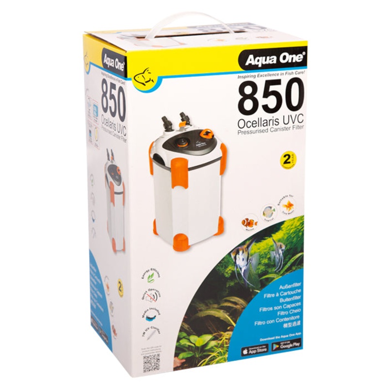 Aqua One Ocellaris Canister Filter 850 UVC