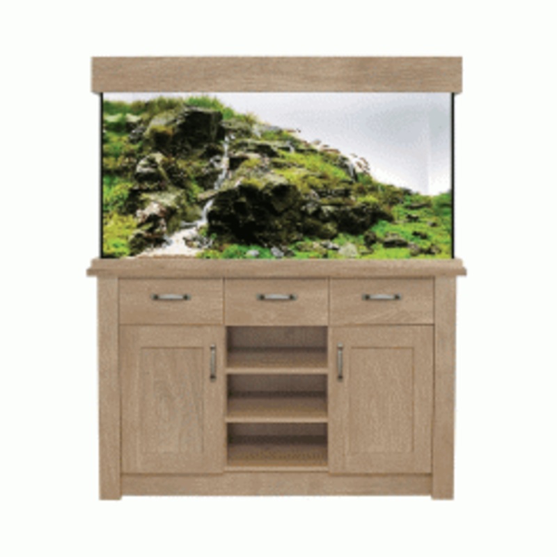 Aqua One OakStyle 230 Aquarium & Yorkshire Oak Cabinet