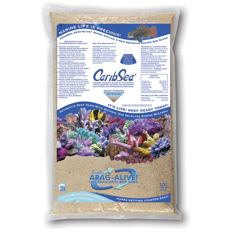 CaribSea Arag-Alive Fiji Pink Size: 0.5 – 1.5mm