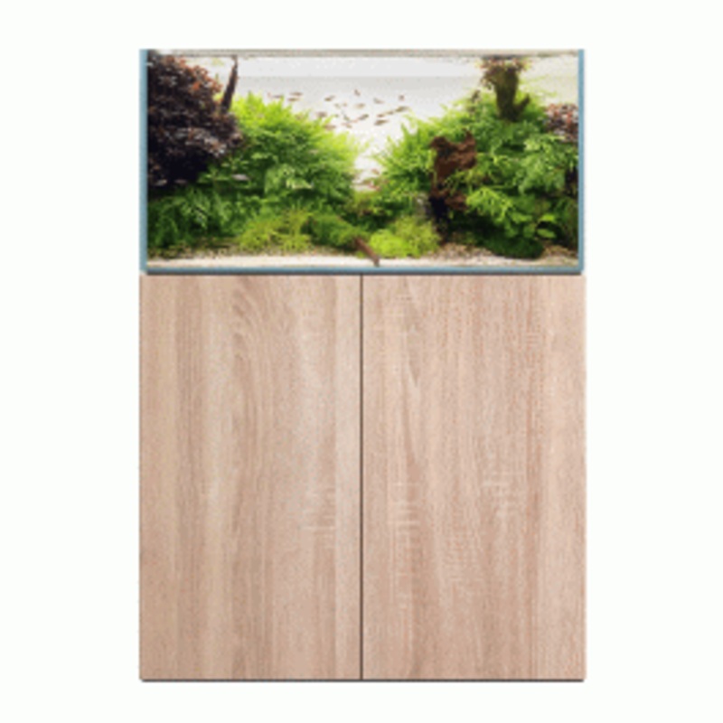 D&D Aqua-Pro Aquascaper 900 Aquarium and Platinum Oak Cabinet