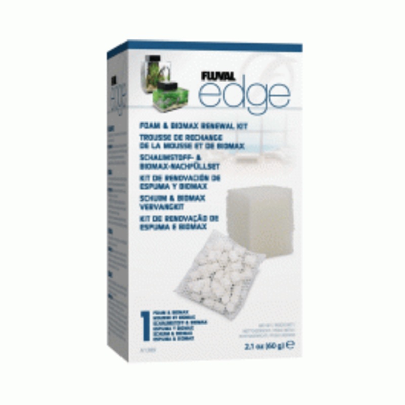 Fluval Edge Foam and Biomax Renewal Kit
