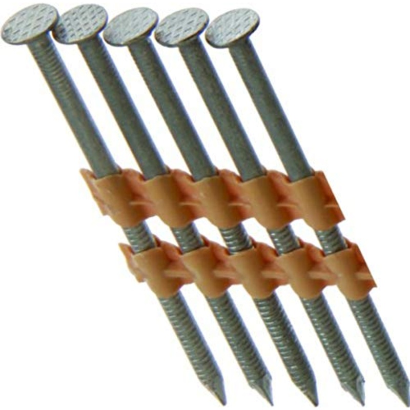 Grip Rite Prime Guard MAXC62903 21-Degree Plastic Strip 3-1/4-Inch by .120-Inch Ring Shank 316 Stainless Steel Framing Nails, 1,000 Per Box