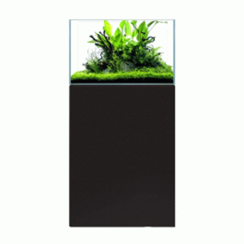 D&D Aqua-Pro Aquascaper 600 Aquarium and Black Satin Cabinet