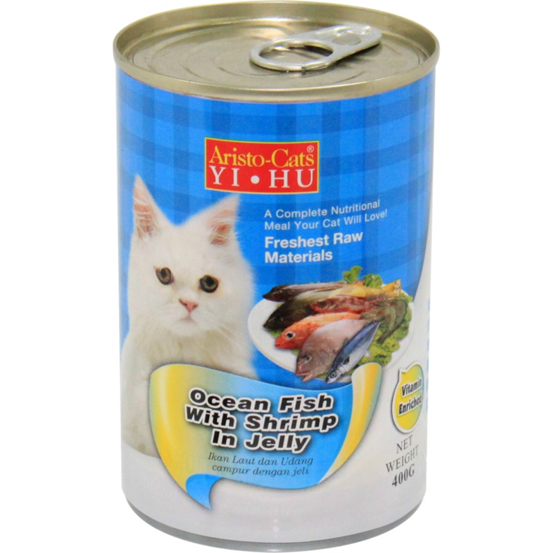[Bundle of 24] Aristocat Ocean Fish & Shrimp in Jelly 400g