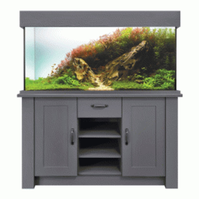 Aqua One OakStyle 230 Aquarium & Slate Grey Cabinet