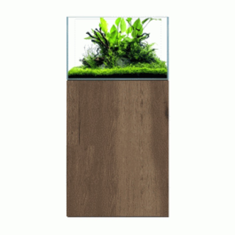 D&D Aqua-Pro Aquascaper 600 Aquarium and Tobacco Oak Cabinet
