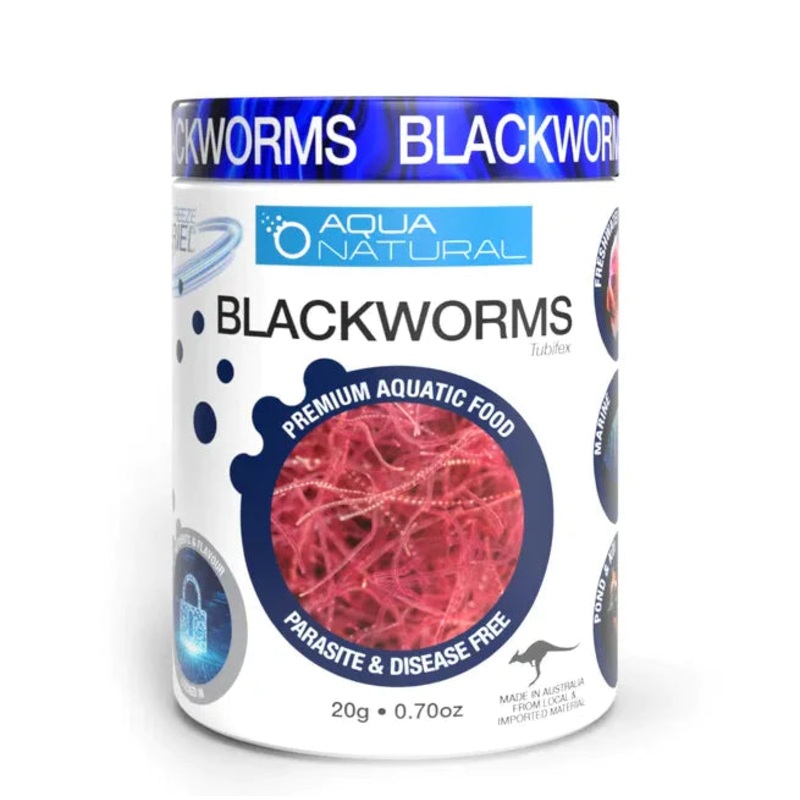 Aqua Natural – Freeze Dried Blackworm