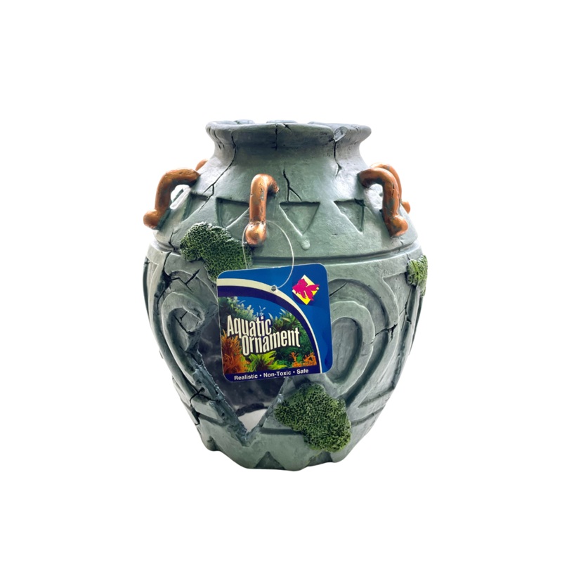 Resin Brass Antique Urn