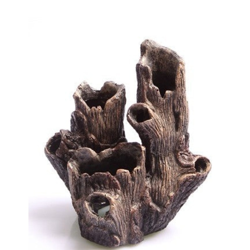 Aqua One Ornament Wood With Holes Medium 17x15x19cm (36746)