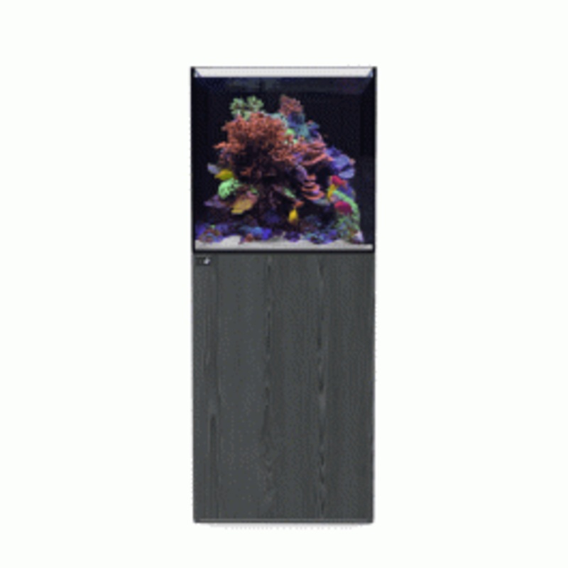 D&D Aqua-Pro Reef 600 Cube Aquarium and Carbon Oak Cabinet