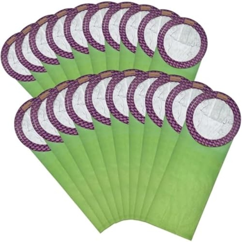 20-Pack Micro Filter Vacuum Bags  Compatible with ProTeam 6-Quart Backpack Vacuums: Super QuarterVac, QuietPro BP, AviationVac, ProVac BP  Replaces Part #100431