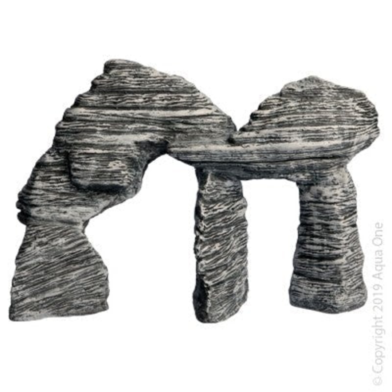 Aqua One Ornament Slim Rock Arch L 34x110x23cmh (37875)