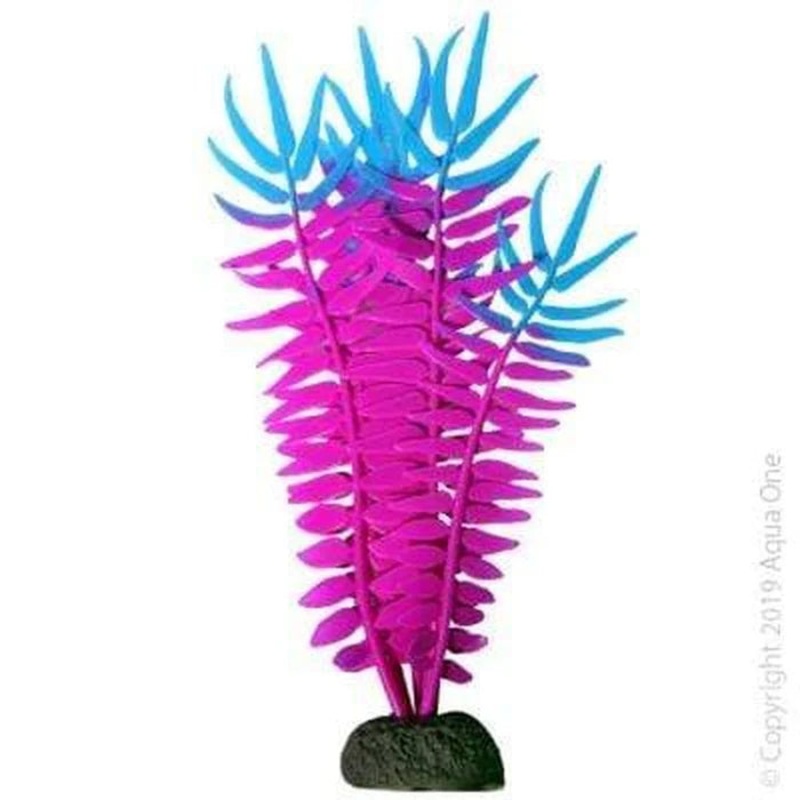 Aqua One Flexiscape Large Waterwort Purple Blue