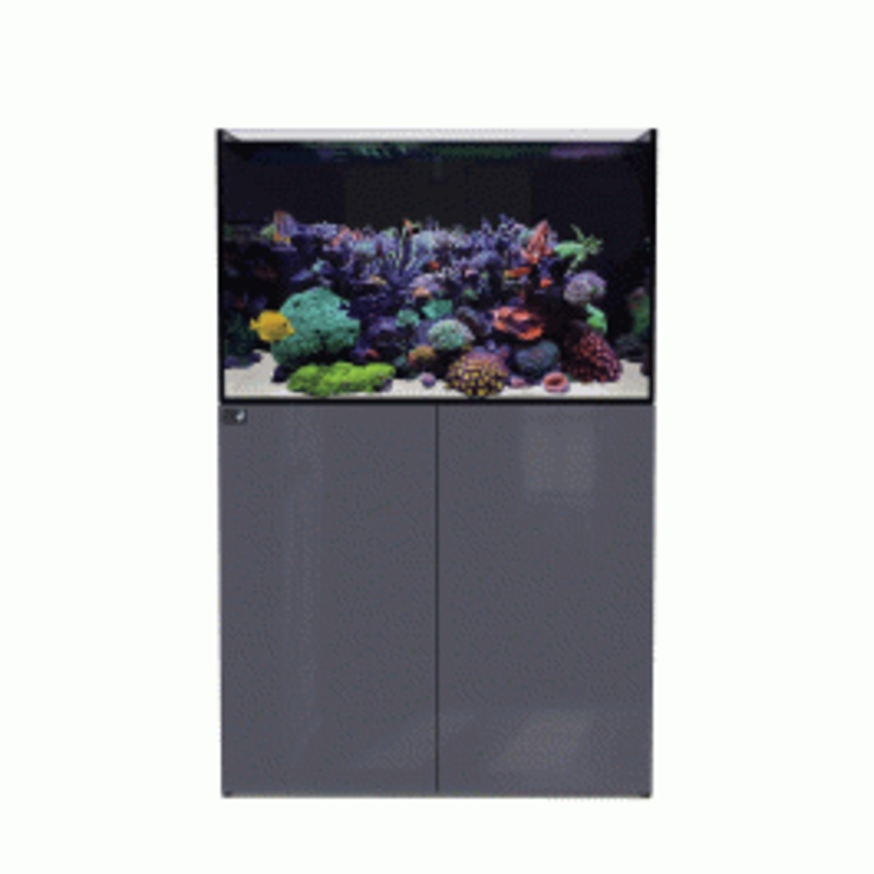 D&D Aqua-Pro Reef 900 Aquarium and Carbon Oak Cabinet