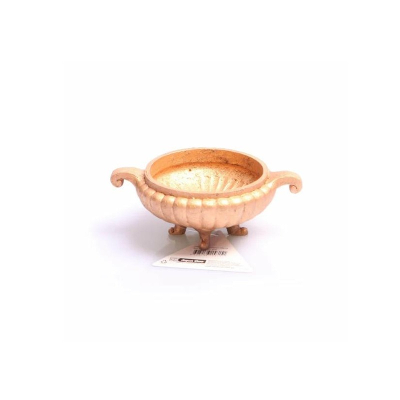 Ornament Offering Bowl 15x10x5.5cm (gold)