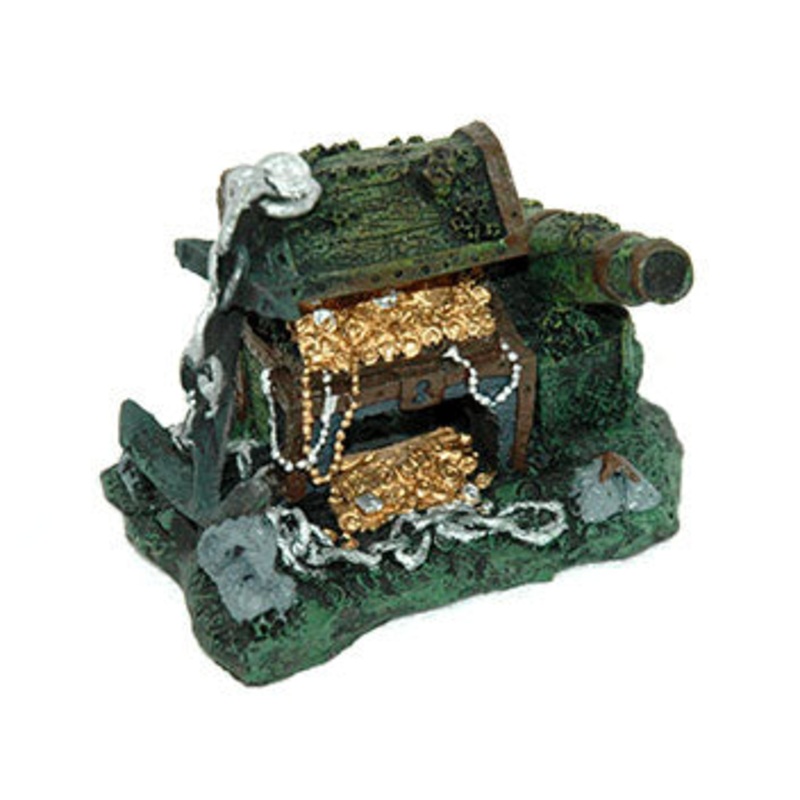 Aqua Pet Treasure Chest Cannon