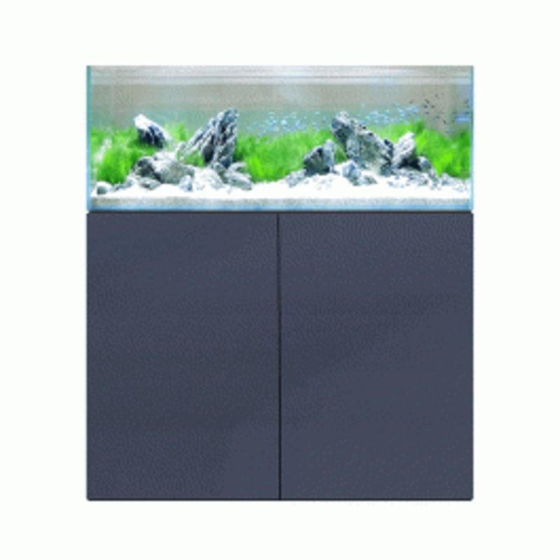 D&D Aqua-Pro Aquascaper 1200 Aquarium and Super-Matt Anthracite Cabinet