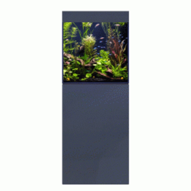 D&D Aqua-Pro Freshwater Cube 600 Aquarium and Super-Matt Anthracite Cabinet