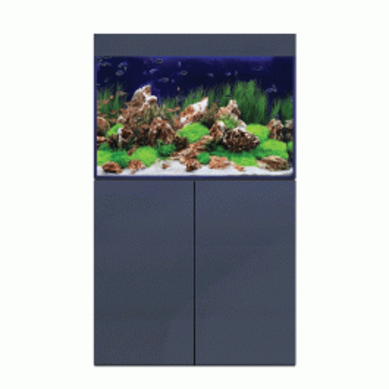 D&D Aqua-Pro Freshwater 900 Aquarium and Super-Matt Anthracite Cabinet