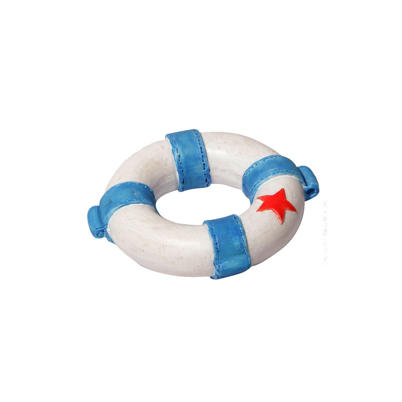 Aqua One Y Ornament Lifebouy 5.6×5.6×1.7cm