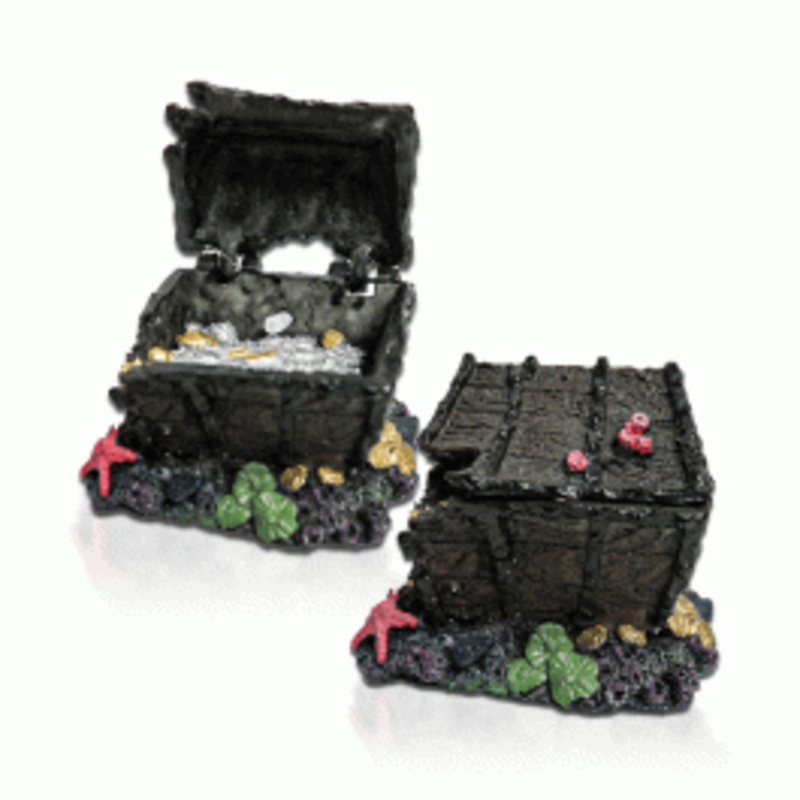 Aqua One Air Treasure Chest On Rock