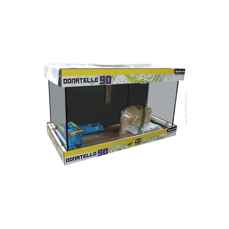 Reptile One Turtle Eco 90 Glass Tank 90Lx45Dx50