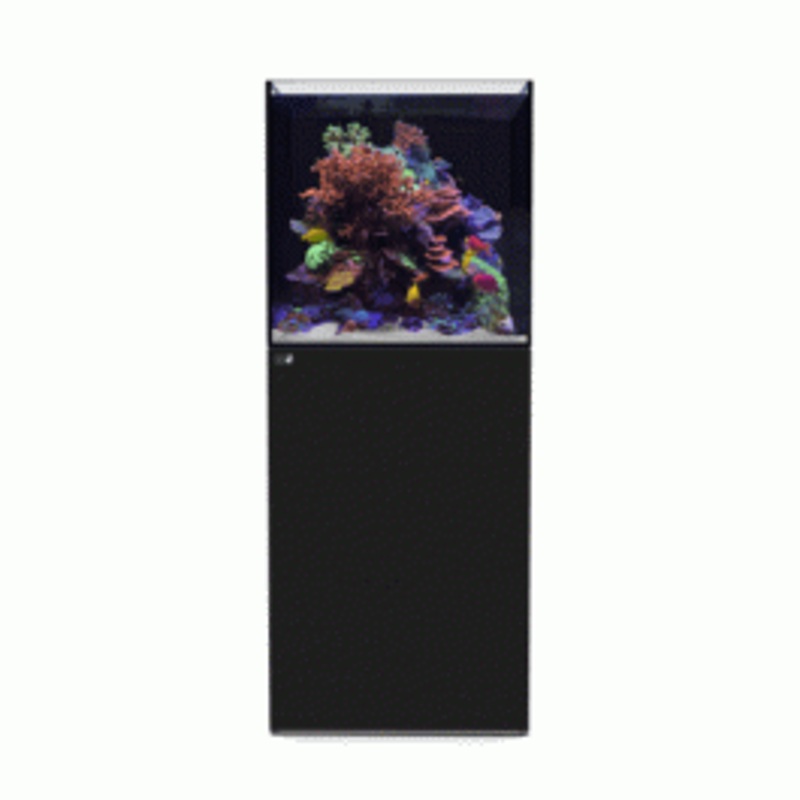 D&D Aqua-Pro Reef 600 Cube Aquarium and Black Satin Cabinet