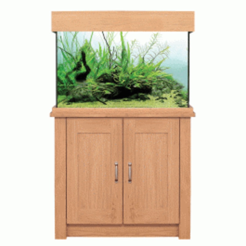 Aqua One OakStyle 145 Aquarium & Oak Cabinet