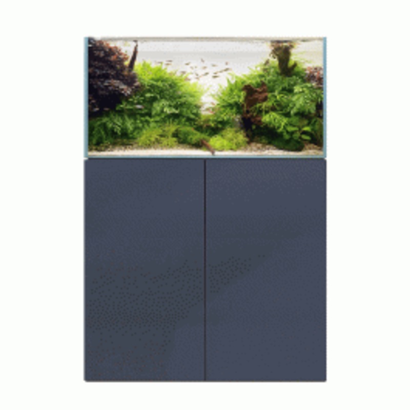 D&D Aqua-Pro Aquascaper 900 Aquarium and Ultra-Gloss Anthracite Cabinet