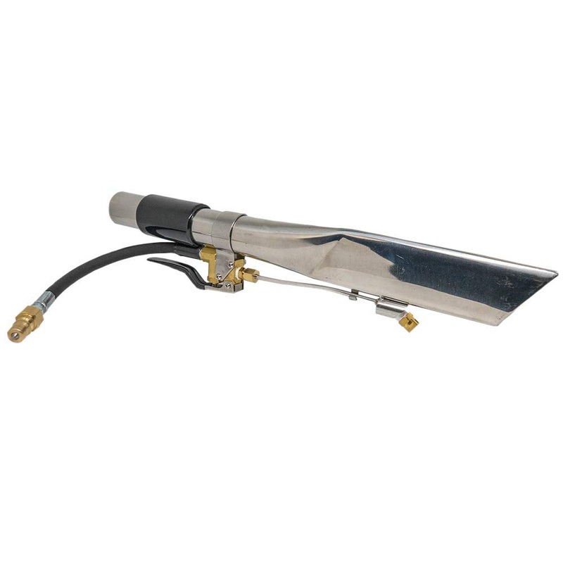 Detail King’s Extractor Crevice Tool – Narrow Spaces & Hard to Reach Areas Are No Longer Difficult to Clean – Brass Spray Jet – Stainless Steel Construction