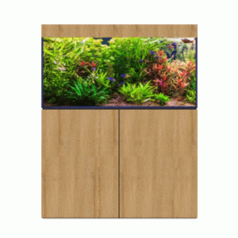 D&D Aqua-Pro Freshwater 1200 Aquarium and Natural Oak Cabinet
