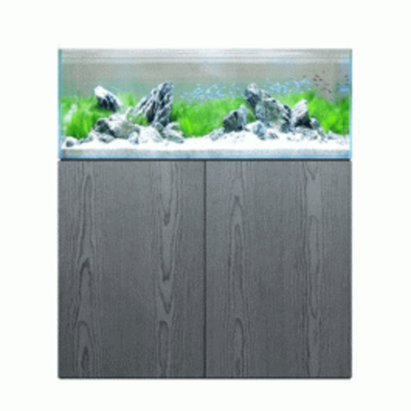D&D Aqua-Pro Aquascaper 1200 Aquarium and Carbon Oak Cabinet