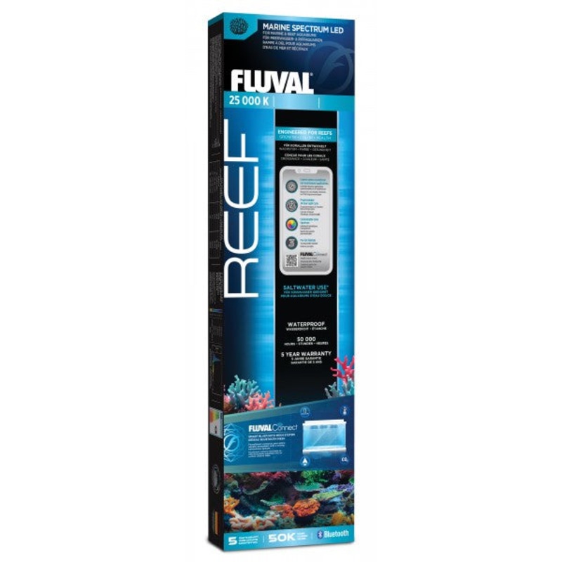 Fluval LED Reef Light 4.0 46w 88-125.8cm Bluetooth Mesh