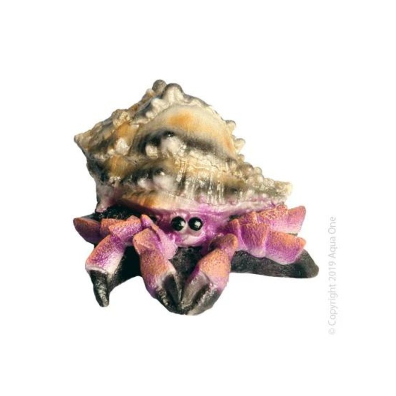 Ornament Giant Hermit Crab Purple 12x13x7.5cm