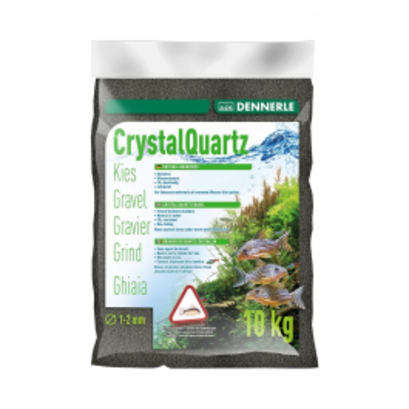 Dennerle Crystal Quartz Gravel Diamond Black