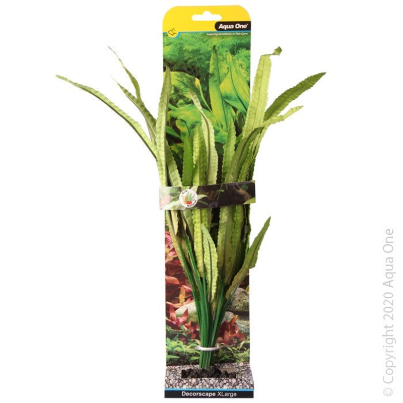Aqua One Silk Plant African Onion Xlarge 40cm (24136)