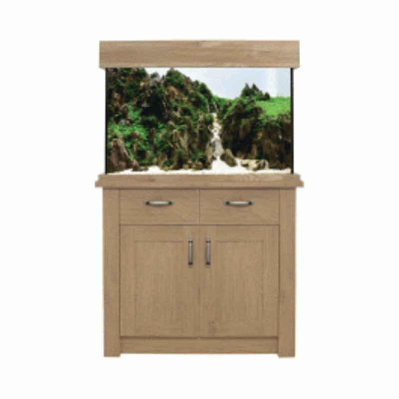 Aqua One OakStyle 145 Aquarium & Yorkshire Oak Cabinet