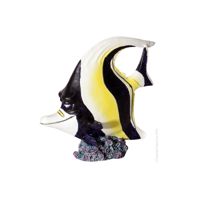 Aqua One Ornament Banner Fish 11.2×6.3×10.8cm