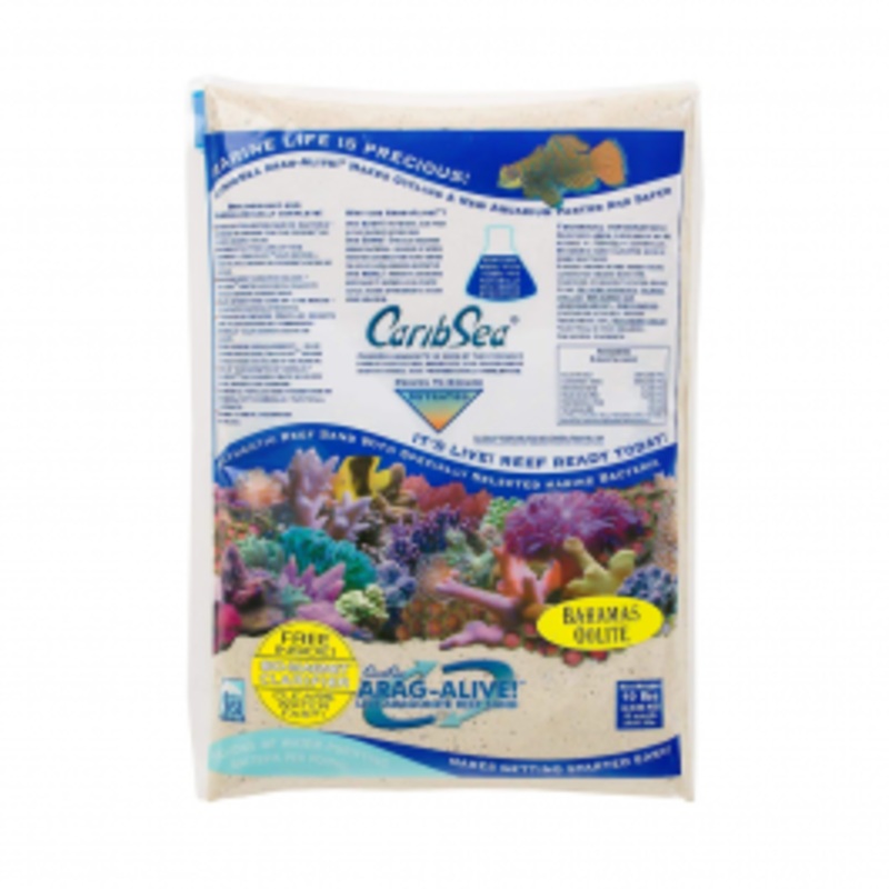 CaribSea Arag-alive Aragonite Reef Sand Bahamas Oolite