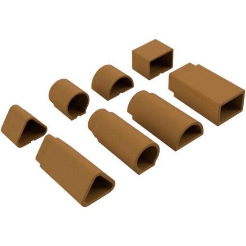 Ezyaqua Ezycave Mixed 4 Cave Bundles – Light Brown