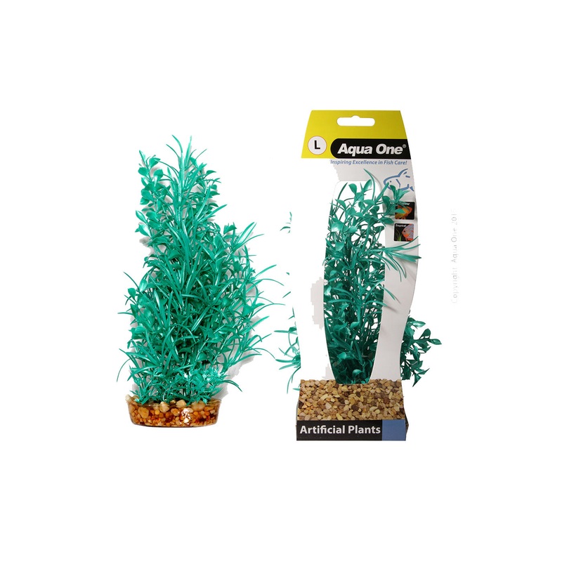 Aqua One Y Plastic Plant Hygrophila Green