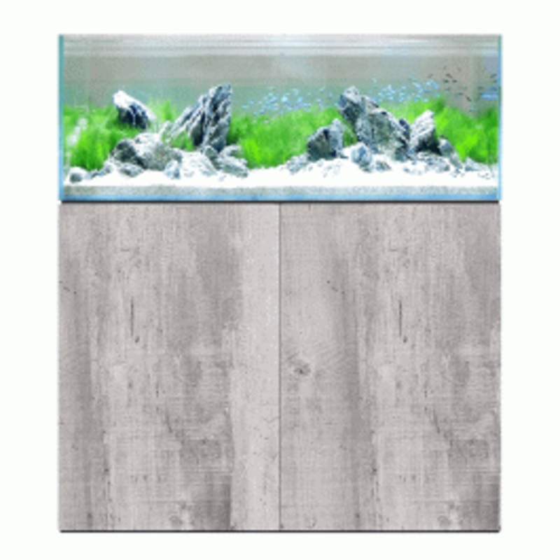 D&D Aqua-Pro Aquascaper 1200 Aquarium and Driftwood Concrete Cabinet
