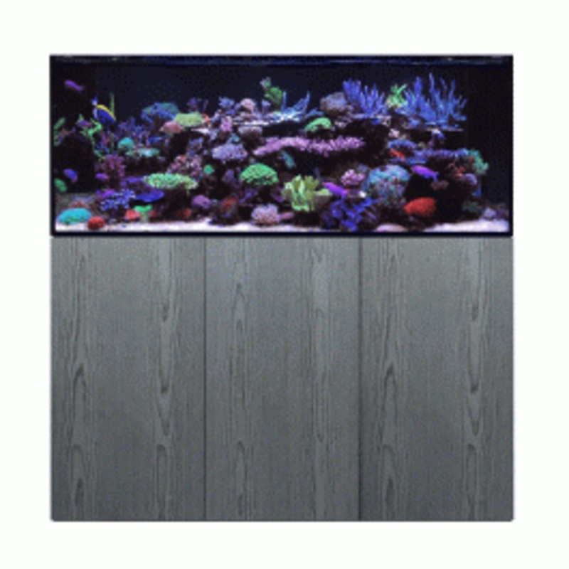 D&D Aqua-Pro Reef 1500 Aquarium and Carbon Oak Cabinet