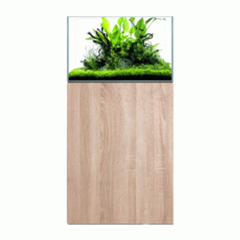 D&D Aqua-Pro Aquascaper 600 Aquarium and Platinum Oak Cabinet