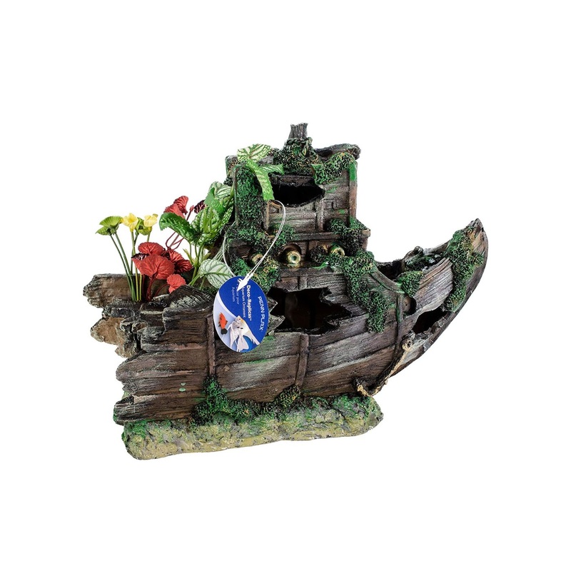 Penn Plax Shipwreck Bow