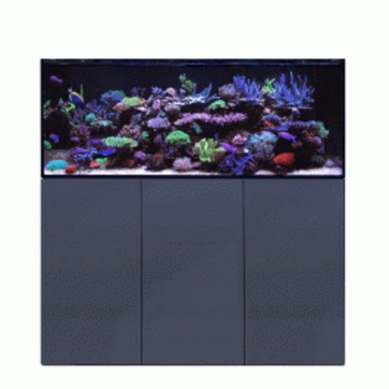 D&D Aqua-Pro Reef 1500 Aquarium and Super-Matt Anthracite Cabinet