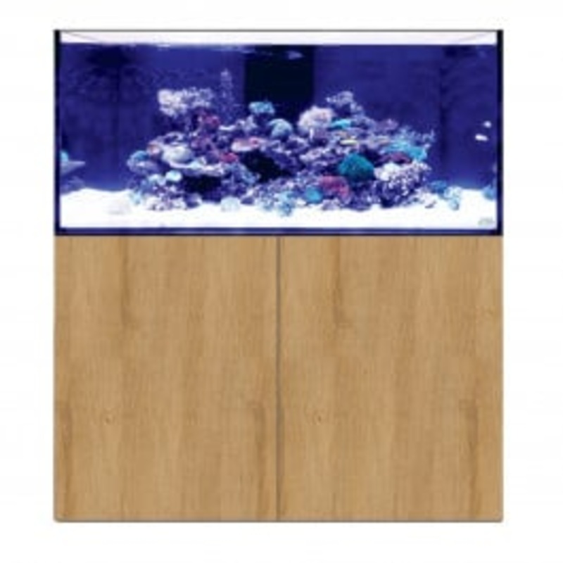 D&D Aqua-Pro Reef 1200 Aquarium and Natural Oak Cabinet