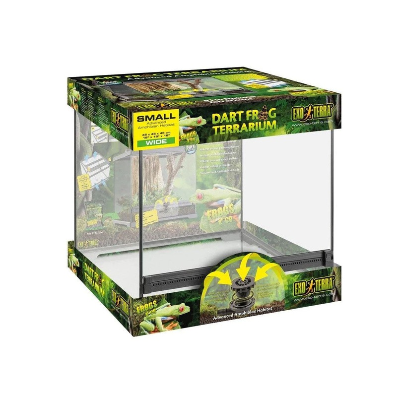 Exo Terra Glass Terrarium Frog 45 x 45 x 45cm
