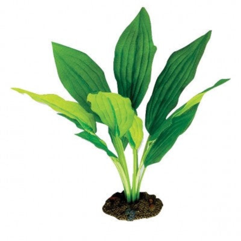 Aqua One Silk Plant Amazon Broad Leaf Xlarge 40cm (24134)